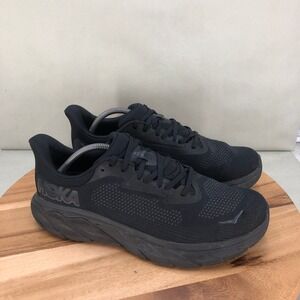 Hoka Arahi 7 Triple Black Running Shoes Mens 11 2E Wide Lightweight Cushioned